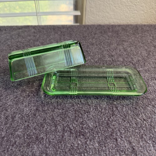Vintage green depression - vintage,