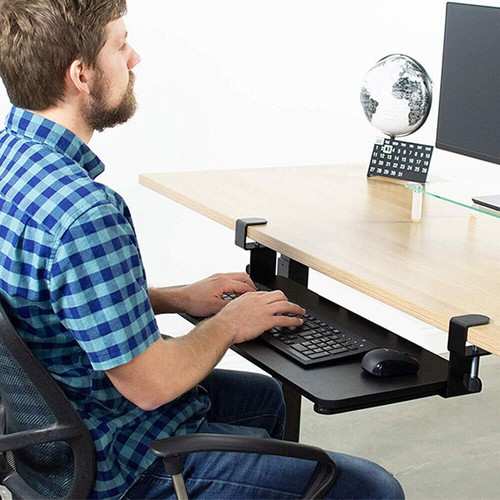 Keyboard tray under - under, desk