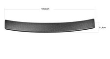 Omnipower® loading sill protection black for Skoda Yeti suv type: 5L 2013-2021