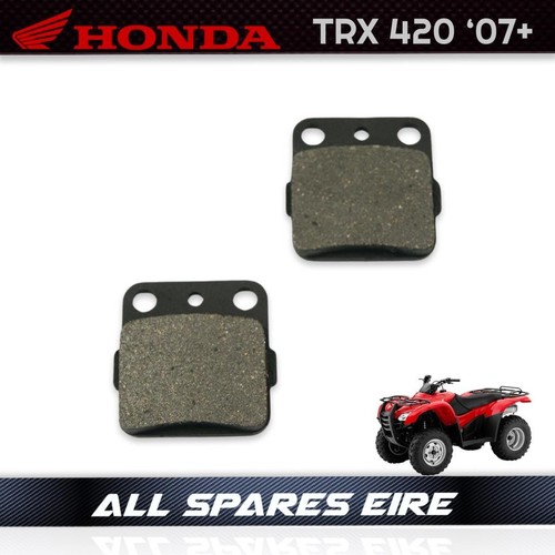 Honda trx420 front brake pads - front,