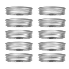  24 Pcs Regular Mouth Mason Jar Rings Canning Jars Bands Tinplate Lids
