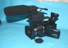 SONY HVR-A1E DIGITAL 1080i MINI DV VIDEO CAMERA AND ACCESSORIES (C)