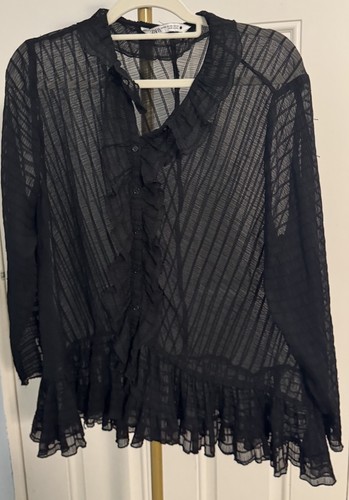 Zara sheer long sleeved - long,