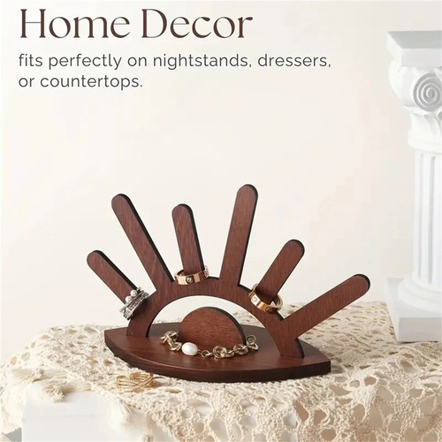 Wooden jewelry display stand - jewelry,