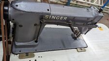 SINGER SEWING MACHINE model 491/D300AA on TABLE WITH FOOT PEDAL