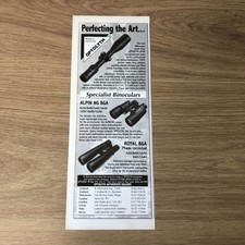 GUNS165 MAGAZINE ADVERT 12X5 OPTOLYTH-OPTIK RIFLESCOPE SERIES