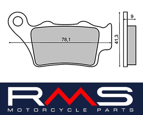 Rear brake pads - rear,