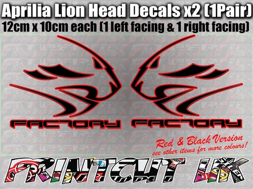 Aprilia factory lion head - factory,