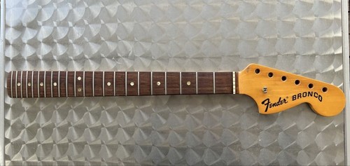 1972 fender bronco bolt - bronco, neck