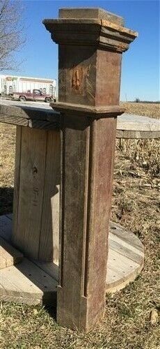 Newel post porch column wood - post,