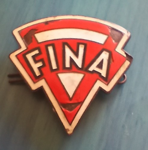 Vintage fina petrol - vintage,