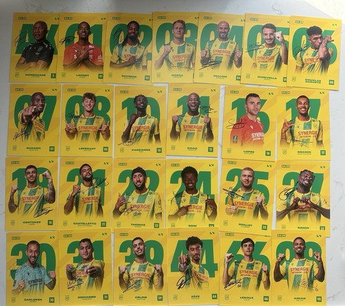 25x nantes print signed - nantes,
