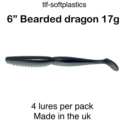 Bearded dragon 17g soft - 6”,