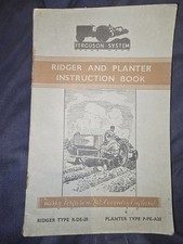 The Ferguson System Ridger and