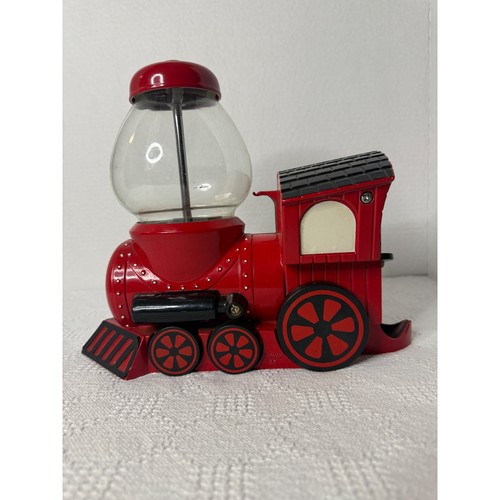 Vintage red train gumball - red,