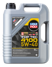 Liqui-Moly Top Tec 4100 5w40 Fully Synthetic Oil ACEA C3 BMW - LL 5L