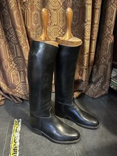 Vintage Leather Riding Boots