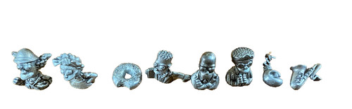 Metal simpsons game piece - 8,