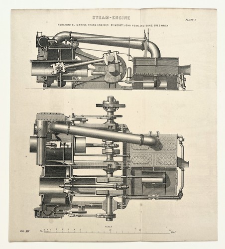 Marine steam engines - steam,