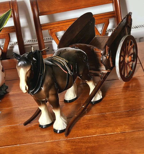 Large ceramic shire clydesdale - large,