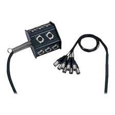 15m Adam Hall Multicore Stage Box 8x Female XLR to 8x Male XLR         