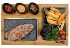 Hot Cooking Steak Stone Set