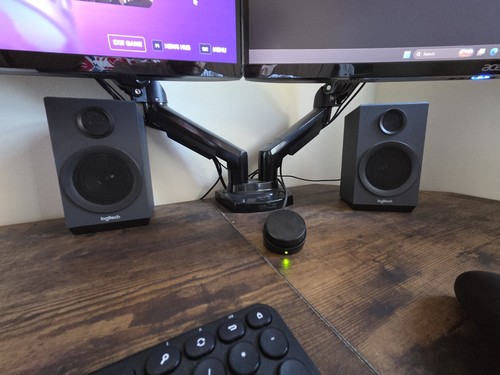 Logitech speaker system - logitech,