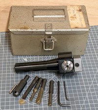 Bridgeport Milling Machine No.1 Boring Head & Cutters Imperial VGC!