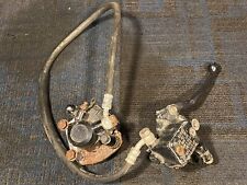 Kawasaki AR80 front brake caliper master cylinder lever hose