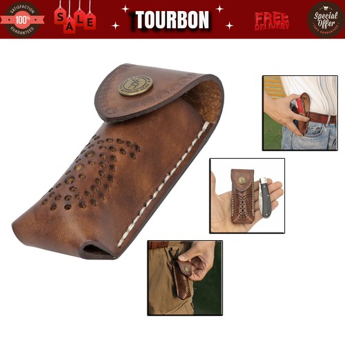 Tourbon leather mini - tourbon, pocket