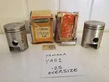  PISTONS TO SUIT YAMAHA YAS1  0.25 OVERSIZE