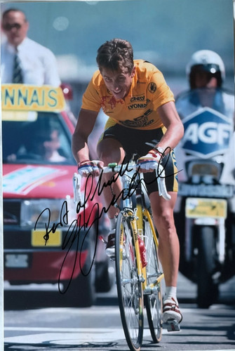 Greg lemond hand signed - lemond,