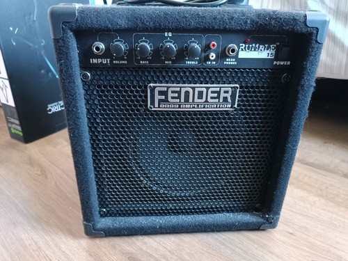 Fender rumble bass amp with - rumble,