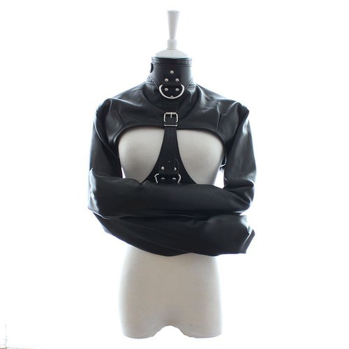 Black straight jacket - black,