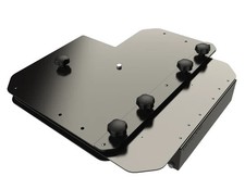 Ford custom 2014-2022 Passenger SLIDING Double Swivel Seat Base