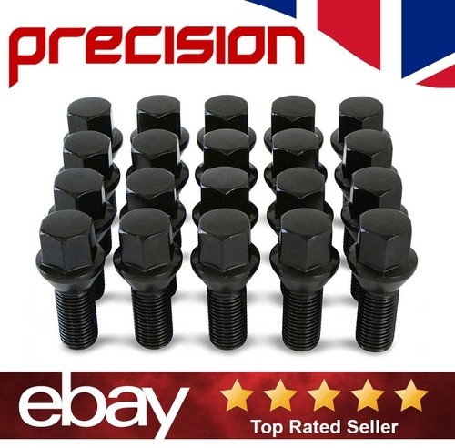 Black wheel nuts bolts - wheel,