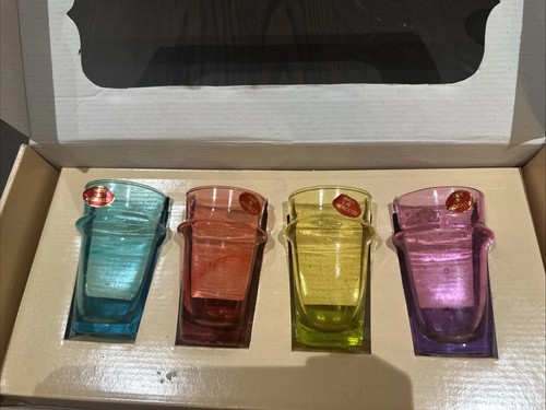 Moroccan tea glasses set 4 - moroccan,