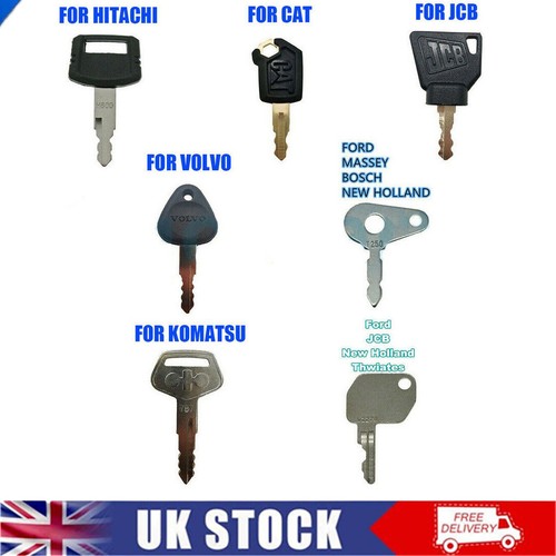 Pcs key set fit - fit, komatsu