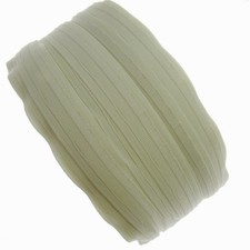 Roman Blind SIDE ENTRY Tubular Tape 19mm 3/4 Inch Wide Cream RB0191-100