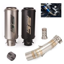 CBR500R 2016-2024 for Honda CB500F CB500X Exhaust Mid Tail Pipe Slip on Muffler