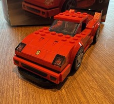 LEGO 75890 Speed Champions Ferrari F40 Competizione Sports Car Building Kit
