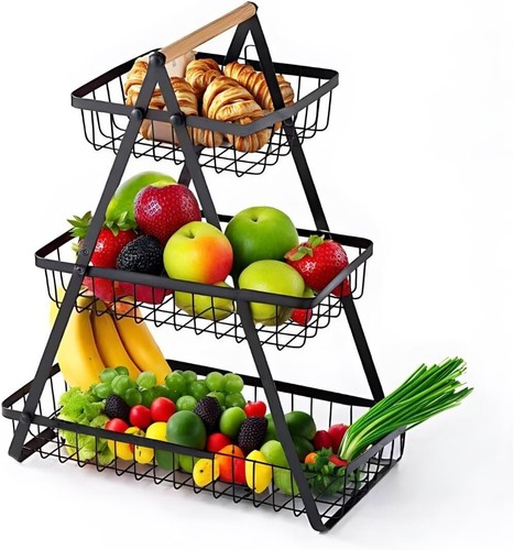 Tier fruit storage basket - fruit,