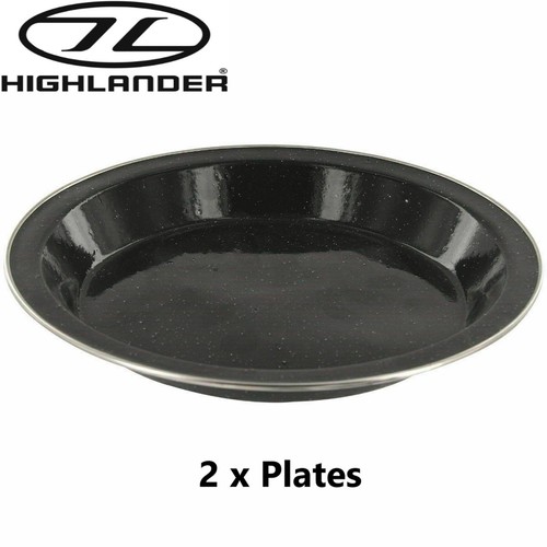 Highlander enamel plate - x,