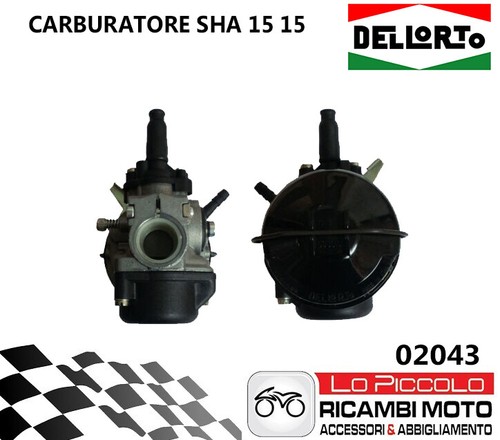 02043 carburetor dell orto sha - carburetor, dell'orto