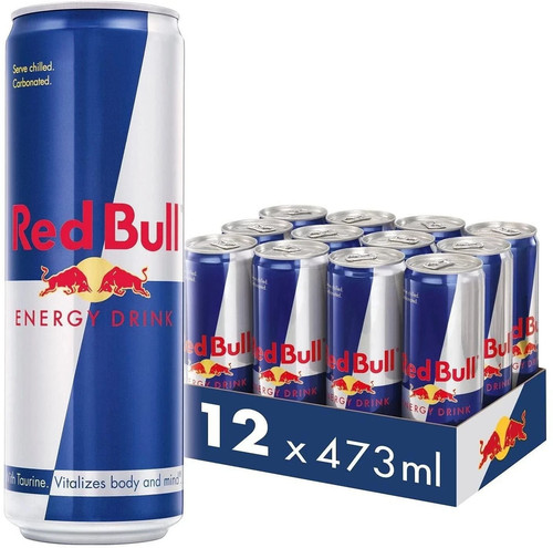 Red bull energy drink original - red,