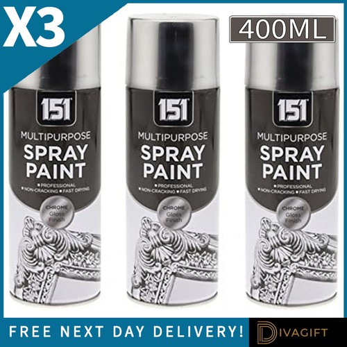 Chrome gloss finish spray - 3,