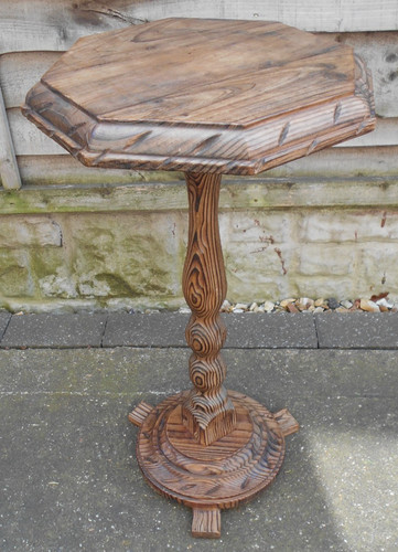 Vintage wooden side - wooden,