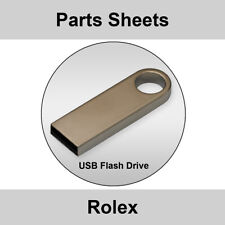 Technical Parts Sheets Rolex