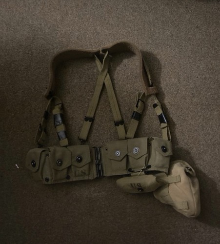 Repo ww2 army webbing - ww2,
