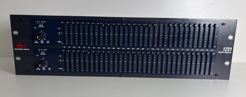 Dbx 1231 graphic equalizer - graphic,